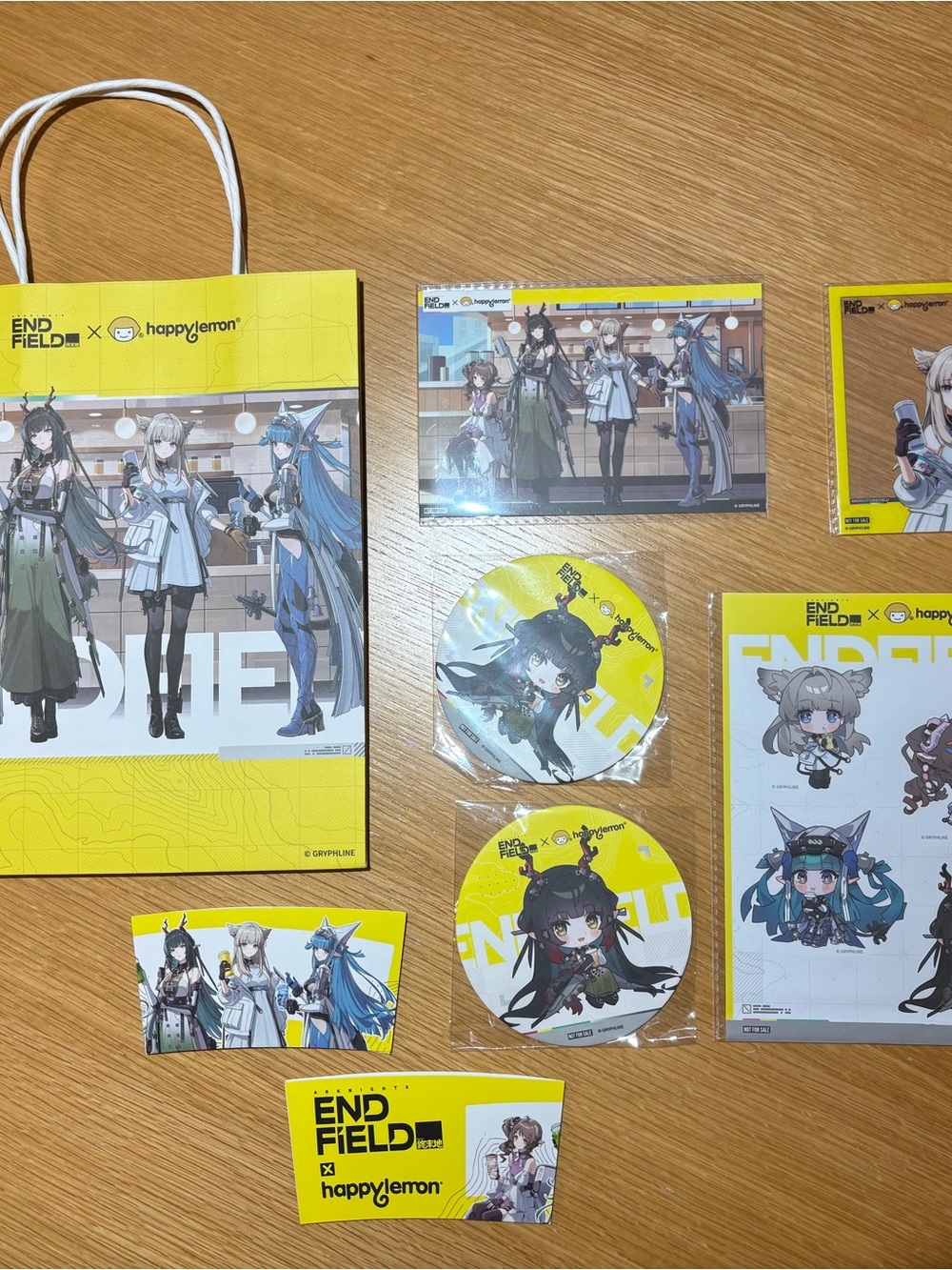 Arknights Endfield x Happy Lemon - Limited Edition - Perlica Set - Card + Code